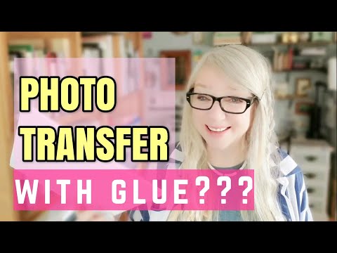 Видео: ПЕРЕНОС ФОТОГРАФИЙ С ПОМОЩЬЮ КЛЕЯ — действительно ли это работает? Сравнение клея Mod Podge и Elm...