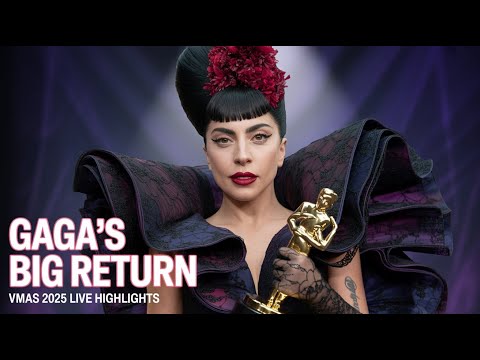 Видео: Леди Гага – живое выступление на церемонии MTV VMA 2025 | Грандиозное возвращение
