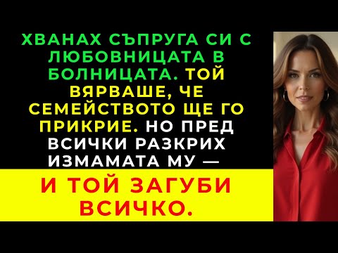 Видео: Открих любовницата на мъжа си при посещение на свекърва ми в болницата