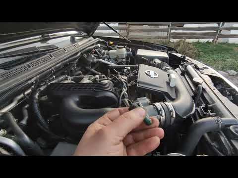 Видео: #offroad_chaos_  троит мотор, подсос воздуха vq40de Ниссан Патфайндер r51