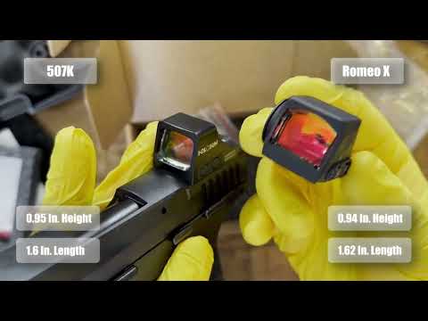 Видео: Sig Romeo-X Compact: распаковка и обзор + прямое сравнение с Holosun 507K