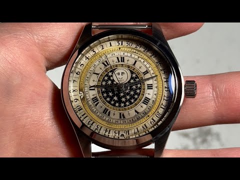 Видео: Дмитрий Бродниковский-часы Ракета-старинные (Thomas Alcock) сапфир+сталь