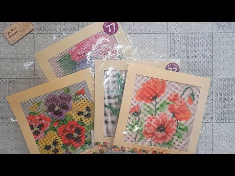 Видео: Моя коллекция алмазной мозаики. Коллекция алмазной вышивки. Наборы с AliExpress и Fixprais.