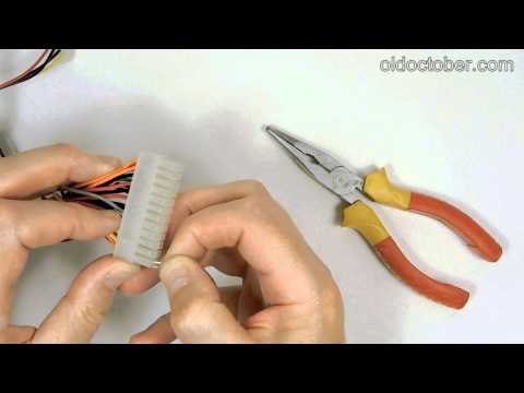 Видео: Как разобрать разъёмы питания компьютера при моддинге или устранении неисправностей?