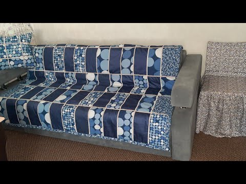 Видео: Ткань+кожа. Мое самое красивое одеяло из вторичной ткани🌼🌼🌼