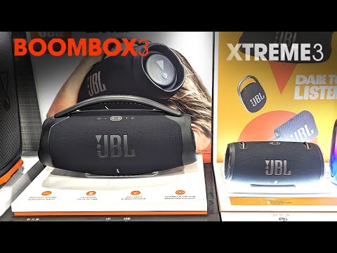 Видео: JBL Boombox 3 vs Xtreme 3 обзор/анбокс/сравнение