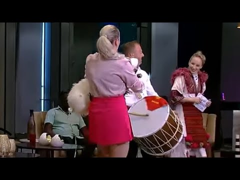 Видео: Кога кај Снеже во емисија влетаа гајдаџика и тапанџија Nesto Konkretno S03E27