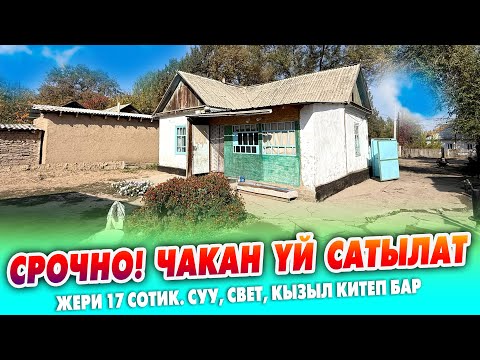Видео: 17 сотик ЖЕРИ менен чакан ҮЙ сатылат ~ Суу, свет бар. Документи так. Баасы 35 000 доллар