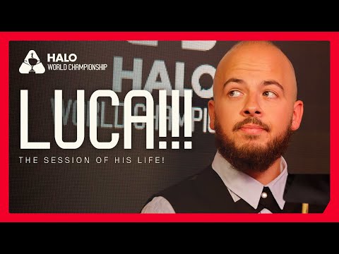 Видео: РЕКОРДНАЯ СЕССИЯ! Лука Бресель играет в НЕВЕРОЯТНЫЙ снукер против Дина Цзюньху | Halo World Champ...