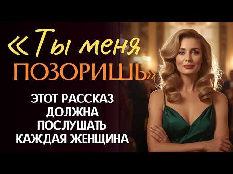 Видео: "Ты - страшная швабра! Думаешь, я с ТОБОЙ на людях покажусь?!" - орал муж. Но когда она вошла в зал