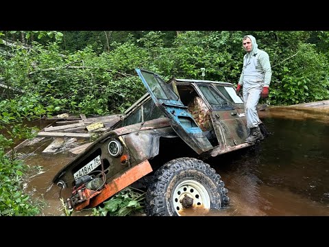 Видео: Купил 2 Уаз и сразу утопил,Эвакуация Газ 66