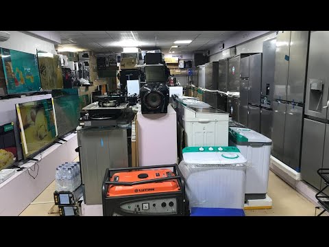 Видео: Цена на холодильники, морозильники, генераторы, стиральные машины, домашние кинотеатры, блендеры ...
