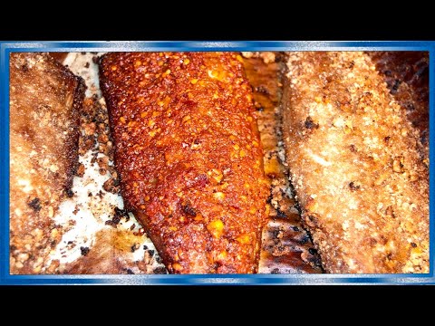 Видео: Скумбрия в духовке, в панировке из орехов, чипсов, очень вкусно. #4