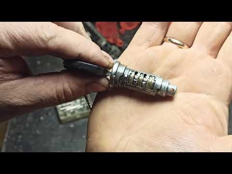 Видео: BMW e-34, Ремонт замка. Как подогнать ключ к замку