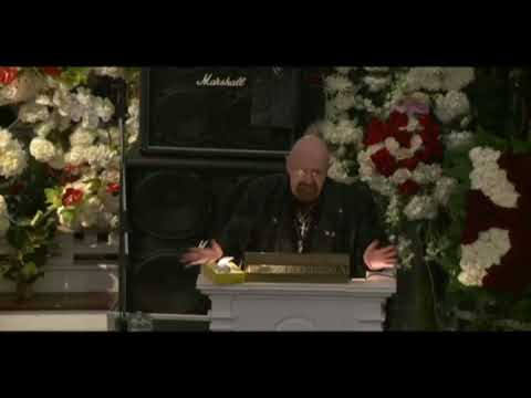 Видео: Речь Роба Халфорда на похоронах Лемми (русский перевод) (Rob Halford's speech at Lemmy's funeral)