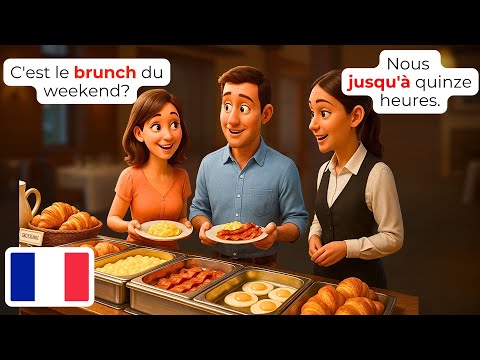 Видео: 🇫🇷 15 Разговоров в Ресторане Буфет | A1-A2 | Легкий Французский | Учите Французский для Начинающих