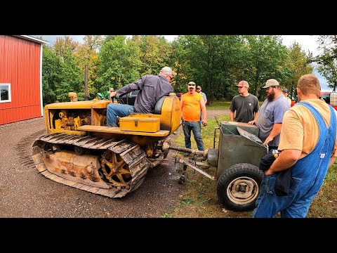 Видео: Caterpillar D2 #5J1113 Первый запуск на динамометре после капитального ремонта — посмотрим, на чт...