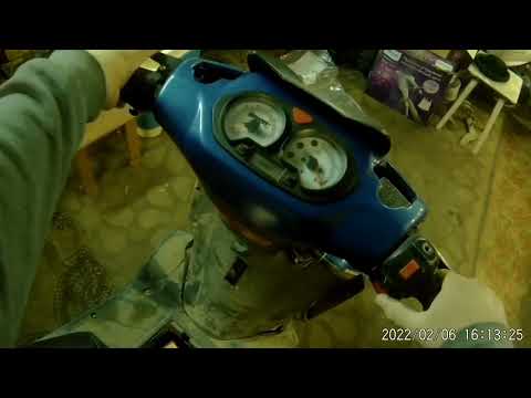 Видео: Прямоток на китайский скутер.