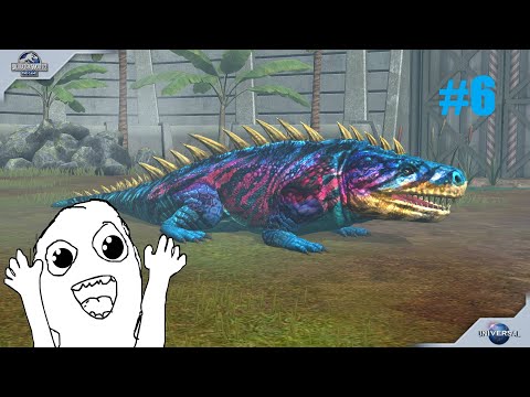 Видео: JURASSIC WORLD THE GAME #6 ЛИМНОСЦЕЛИС 40 ГО УРОВНЯ!