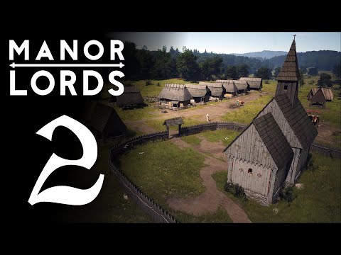 Видео: Церковь. Начало торговли 🏰 Прохождение Manor Lords #2 [Ранний доступ]