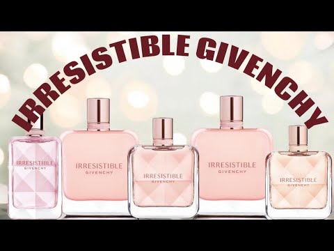Видео: АРОМАТЫ IRRESISTIBLE от GIVENCHY: irresistible, edt fresh, very floral, rose velvet.