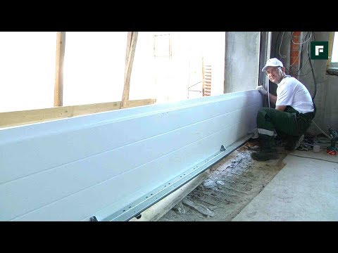 Видео: Монтаж секционных ворот в гараж // FORUMHOUSE