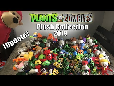 Видео: Коллекция плюшевых игрушек Plants vs Zombies 2019 (обновление)