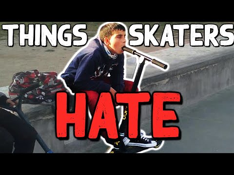 Видео: 10 вещей, которые ненавидят скейтеры
