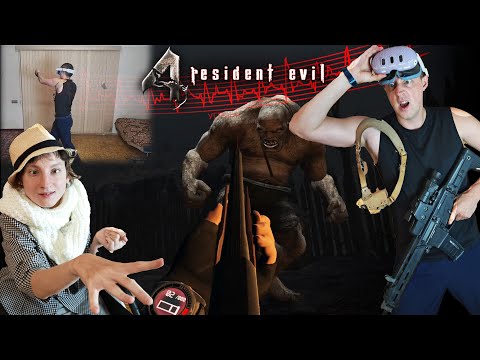 Видео: Встреча с Боссом Титаном !!! №7 ► Resident Evil 4 VR