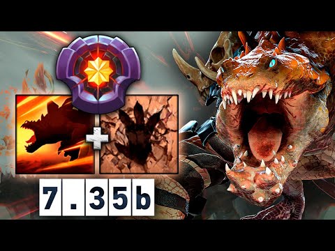 Видео: 29 тир Праймал Бист против Коллапса! - Malrine Primal Beast 7.35 DOTA 2