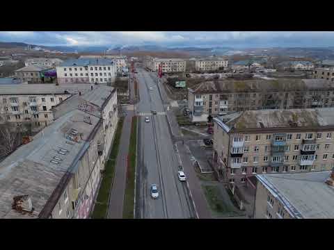 Видео: Сатка ул. Пролетарская ул. 50 лет ВЛКСМ ул Ленина "Сквер славы" (4 ноября 2022г.)