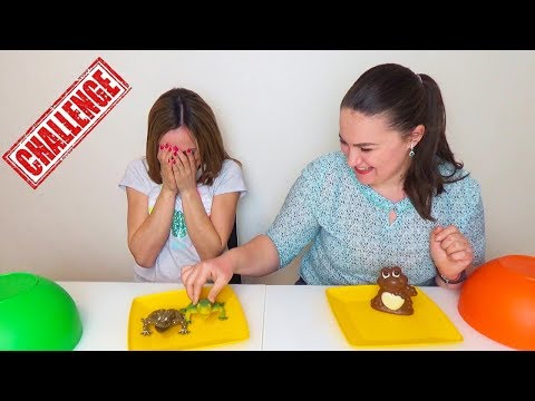 Видео: ШОКОЛАД против НАСТОЯЩЕГО Еда челлендж ЧЕГО Я ИСПУГАЛАСЬ CHALLENGE