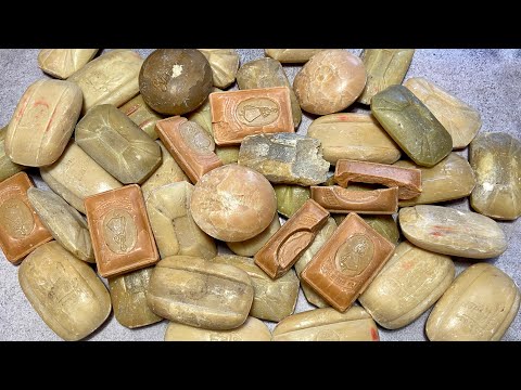 Видео: ASMR Soap/ cutting very dry and old soap/ резка очень сухого и старого мыла