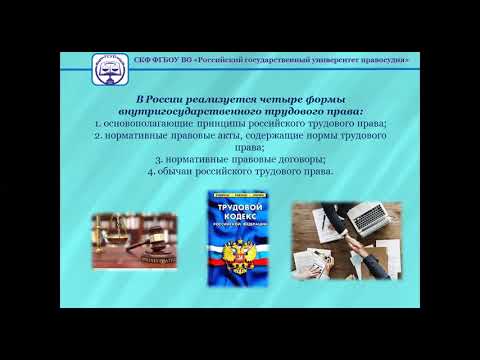 Видео: Тема 1 3  Источники трудового права