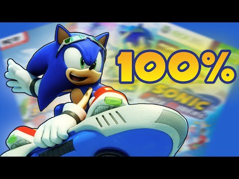 Видео: Я прошёл ВСЕ Sonic Riders НА (почти) СТО ПРОЦЕНТОВ
