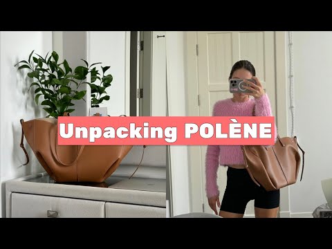 Видео: Unpacking Polene Cyme Bag | Распаковка новой сумки от бренда Polene