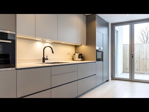 Видео: Современные идеи дизайна кухни 2025 | Элегантные интерьеры, стильные кухонные шкафы и модный дома...