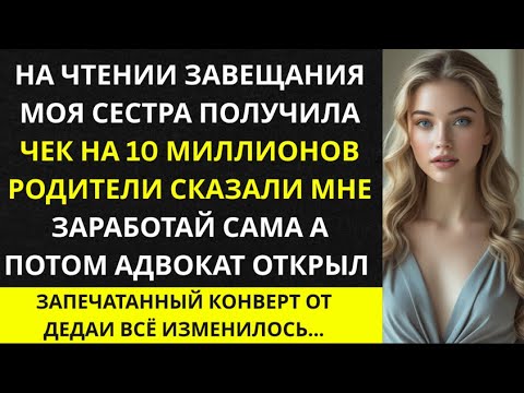 Видео: «На оглашении завещания сестра получила 10 миллионов, а я — ничего»