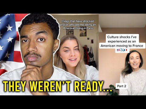 Видео: Американцы во Франции не могут принять эти повседневные французские вещи (реакция американцев) 🇫🇷