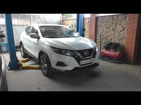 Видео: Замена пружин передних стоек на Nissan Qashqai 2,0 Ниссан Кашкай 2019 года