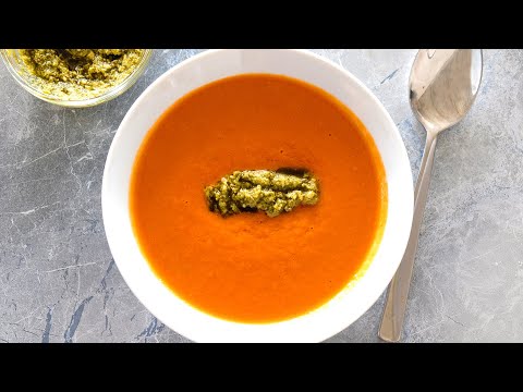 Видео: ТОМАТНЫЙ КРЕМ-СУП ЛЕГКО И ПРОСТО! Пошаговый и легкий рецепт от шефа из простых ингредиентов!