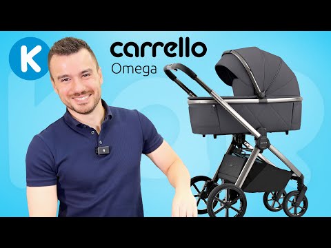 Видео: Carrello Omega - дитяча коляска. Відео огляд коляски новинки Карело Омега