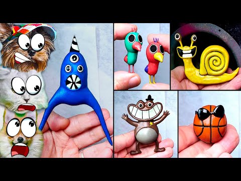 Видео: СИНИЙ МОНСТР съел ШЕРИФА и УЛИТКУ в Garten Of Banban! Не бойся-ЭТО ПЛАСТИЛИН! Валеришка Макс