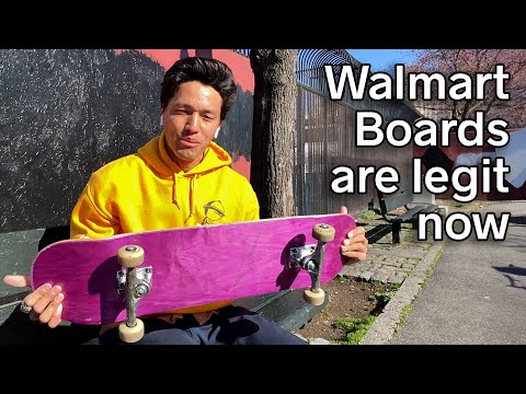 Видео: Тестирование «профессиональных» скейтбордов Walmart