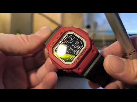 Видео: Часы Casio GW-M5610RB-4ER, небольшой обзор и акцент на функции радиосинхронизации