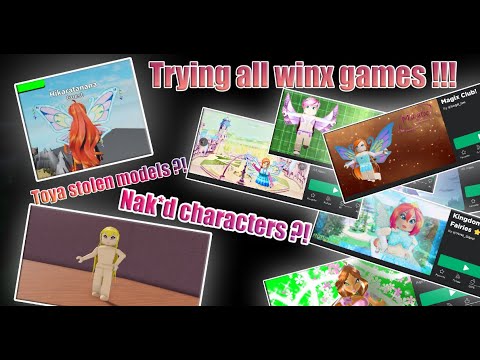 Видео: Я НАШЕЛ ЭТО, КОГДА ПРОБОВАЛ ИГРАТЬ В WINX НА ROBLOX...