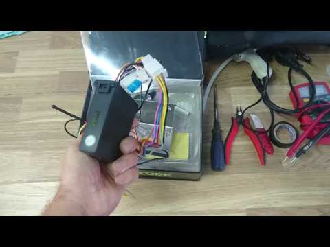 Видео: Установка мото сигнализации AUTOCODE