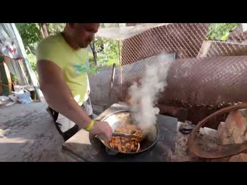 Видео: Смачний бограч в казані на вогнищі від Дмитра)