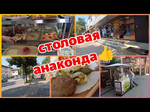 Видео: Лазаревское 🐬Столовая АНАКОНДА😋 Купили сыр