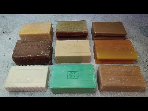 Видео: Soap Cutting🧼ASMR🔪Резка сухого мыла